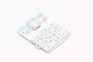 Nokia 6300 - клавиатура, цвет белый