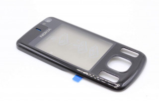 Nokia 6600 slide -лицевая панель, BLACK, оригинал