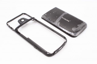 Nokia 6700 classic - корпус, цвет черный со средней частью, но без панели антенны