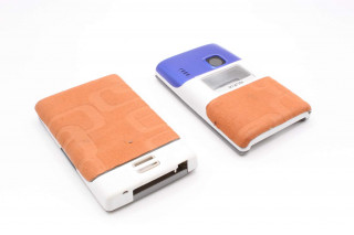 Nokia 7200 - корпус, цвет белый, синие и коричневые вставки
