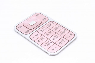 Nokia 7390 - клавиатура, цвет розовый