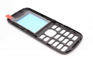 Nokia C1-02 - лицевая панель, BLACK, оригинал