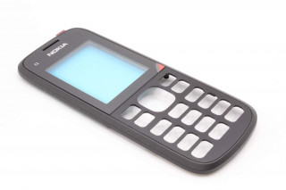 Nokia C1-02 - лицевая панель, BLACK, оригинал