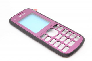 Nokia C1-02 - лицевая панель, PLUM, оригинал