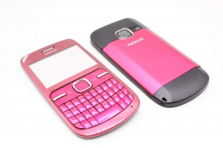 Nokia C3-00 - корпус, цвет розовый