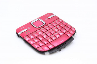 Nokia C3-00 - клавиатура, цвет розовый, КШ