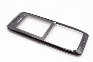 Nokia E51 - лицевая панель, цвет черный, как оригинал