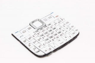 Nokia E63 - клавиатура, цвет белый, кривой шрифт