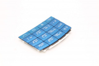 Nokia X3-02 - клавиатура, цвет голубой