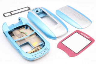 Samsung E570 - корпус, цвет голубой