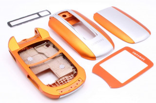 Samsung E570 - корпус, цвет оранжевый