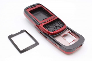 Samsung E630 - корпус, цвет черный+красный