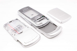 Samsung J610 - корпус, цвет серый, темно-серое стекло