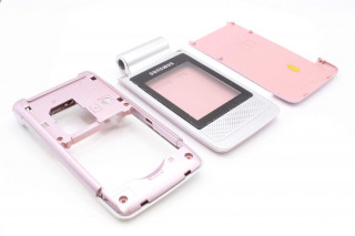Samsung S3600 - корпус, цвет розовый