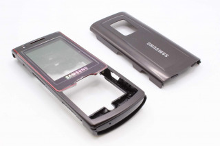 Samsung S7220 - корпус, цвет черный+красный