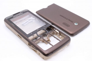 Sony Ericsson G700 - корпус, цвет коричневый