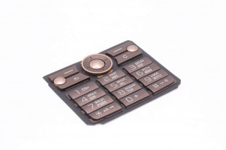 Sony Ericsson G700 - клавиатура, цвет коричневый