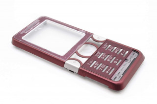 Sony Ericsson K550 - передняя панель (цвет - plum), оригинал