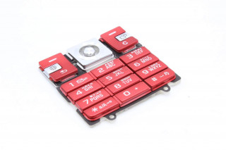 Sony Ericsson K610 - клавиатура, цвет красный