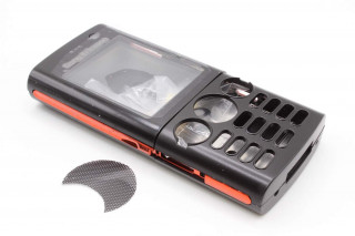 Sony Ericsson K630 - корпус, цвет черный+красный