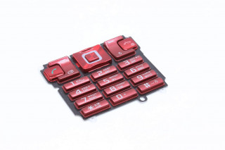 Sony Ericsson T700 - клавиатура, цвет красный