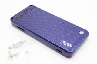 Sony Ericsson W302 - корпус (цвет - синий)