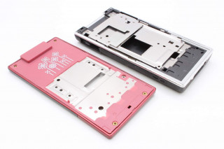Sony Ericsson W705 - корпус, цвет черный+розовый