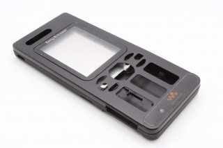 Sony Ericsson W880 - корпус (цвет - черный, без крышки)