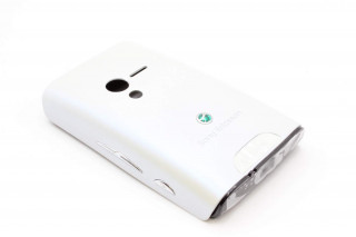 Sony Ericsson X10 mini - корпус, цвет черный с белой крышкой