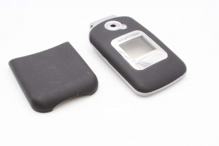 Sony Ericsson Z530 - флип + крышка АКБ, цвет черный