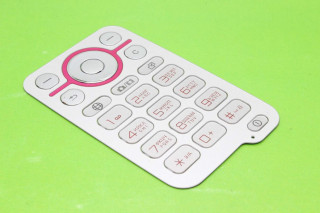 Sony Ericsson Z610 - клавиатура, цвет розовый