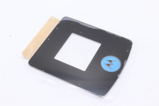 Стекло Motorola V3i - внешнее из стекла, как оригинал, цвет логотипа - синий