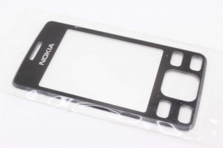 Стекло Nokia 6300, цвет черный