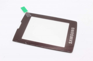 Samsung D900 стекло дисплея (цвет - red), оригинал