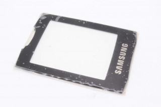 Samsung E200 защитное стекло дисплея, цвет черный