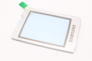 Samsung E200 защитное стекло дисплея, цвет серый