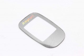 Samsung E360 защитное стекло внешнего дисплея, цвет серый, логотип Anycall