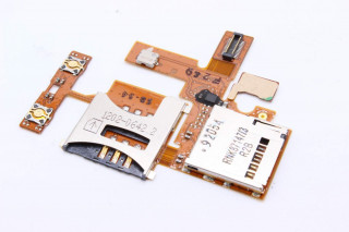 Sony Ericsson W380 / Z555- считыватель карты памяти и SIM карты в сборе