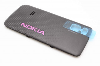 Nokia 5610 - панель АКБ, цвет BLACK With PINK, оригинал