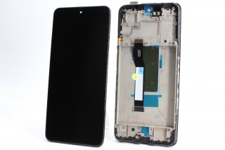 Дисплей Xiaomi Poco X4 GT, черный в рамке, матрица оригинал, К-1