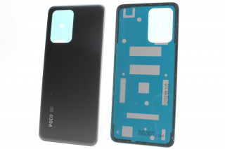 Задняя крышка Xiaomi Poco X4 GT, черный, К-2