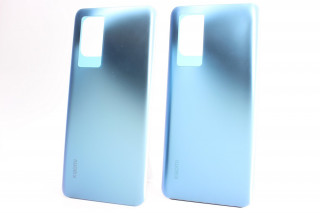 Задняя крышка Xiaomi 12T, 12T Pro, синий (голубой), К-1