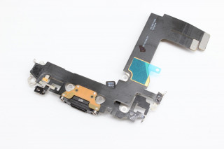 Шлейф iPhone 13 mini с разъемом зарядки, 100% IC, черный, К-1