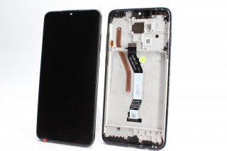 Дисплей Xiaomi Redmi Note 8 Pro, в черной рамке, матрица оригинал, К-1