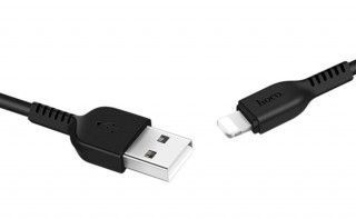 Кабель USB - Lightning HOCO X20, 2A, 200см, черный
