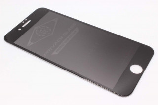 Защитное стекло iPhone 7, 8, iPhone SE 2020, черное, антишпион, MTB