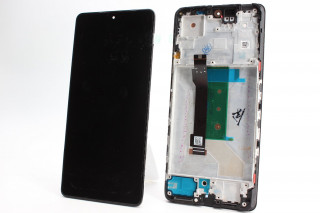 Дисплей Xiaomi Redmi Note 12 Pro Plus + 5G, в рамке, оригинальная AMOLED матрица, К-1