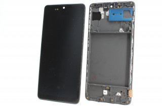 Дисплей Samsung A715F, Galaxy A71, OLED, small size, в рамке, К-1