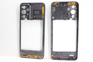 Средняя часть корпуса Samsung A235F Galaxy A23, черный, К-2