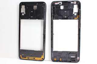 Средняя часть корпуса Samsung A305 Galaxy A30, черный, К-2